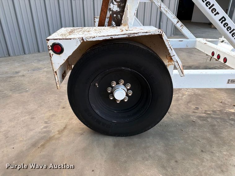 image for item EP7671 2016 Slabach Wheeler Reeler I-85 reel trailer