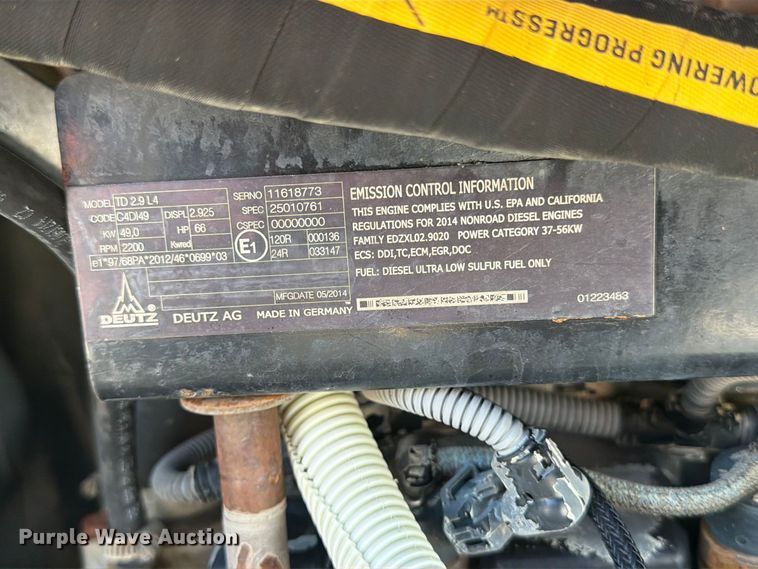 image for item EP7675 2014 Ditch Witch JT9 directional boring unit