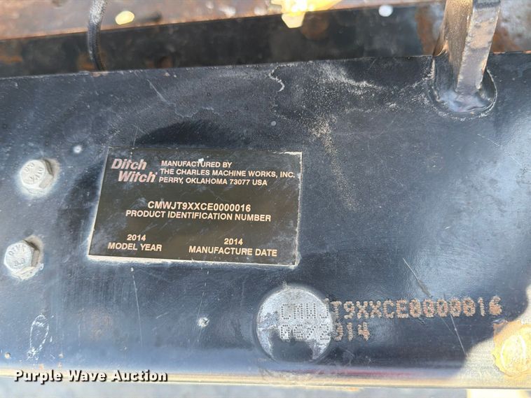 image for item EP7675 2014 Ditch Witch JT9 directional boring unit