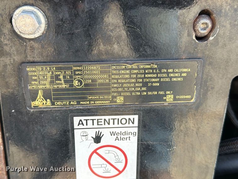 image for item EP7677 2019 Vermeer D20X22 Navigator S3 directional boring unit