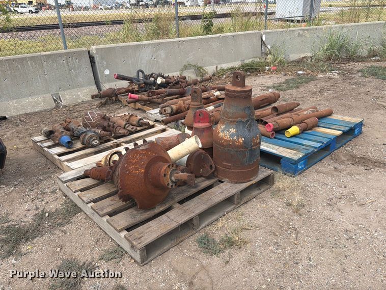 (5) pallets of boring attachments