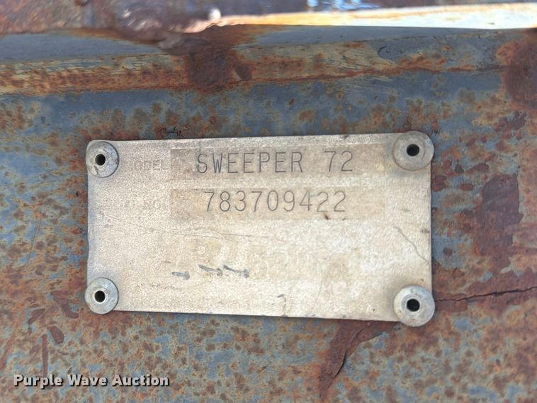 image for item EP7686 Bobcat Sweeper 72 skid steer sweeper
