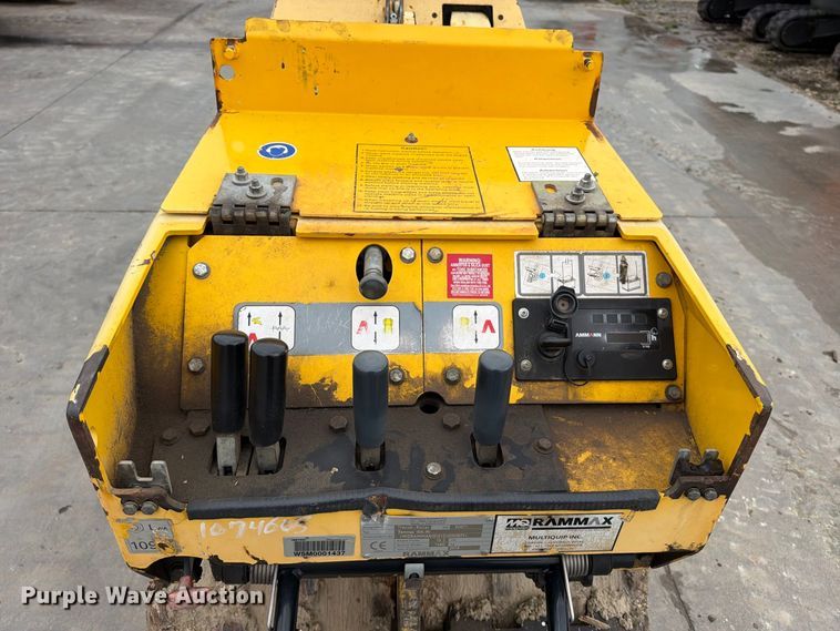 image for item EP7866 2013 Multiquip Rammax 1515-MI trench compactor