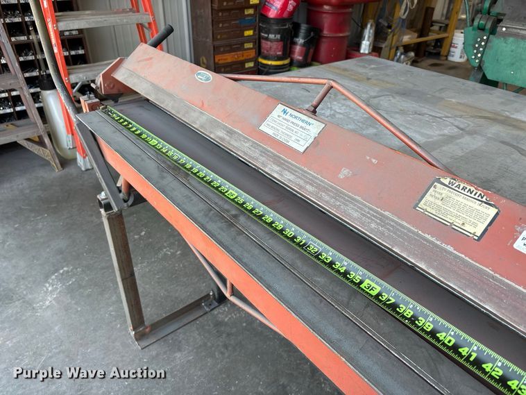 image for item ER3349 Northern Industrial Tools 143347 metal brake
