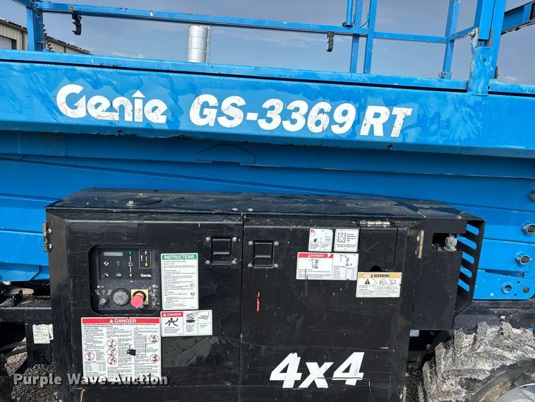 image for item ER3356 2016 Genie GS-3369RT scissor lift