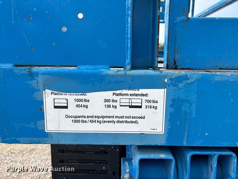 image for item ER3356 2016 Genie GS-3369RT scissor lift