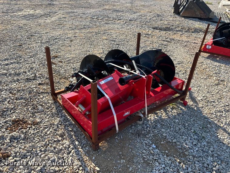 GIYI skid steer auger
