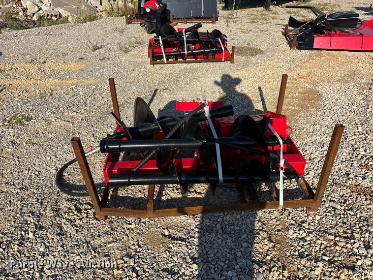 image for item ER3364 GIYI skid steer auger