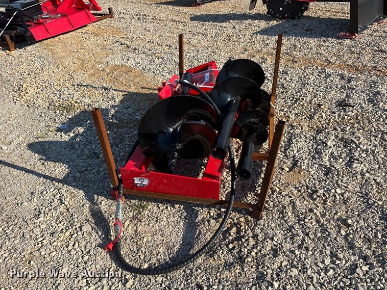 image for item ER3364 GIYI skid steer auger