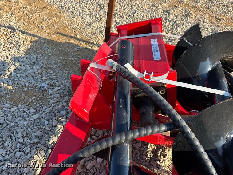 image for item ER3364 GIYI skid steer auger