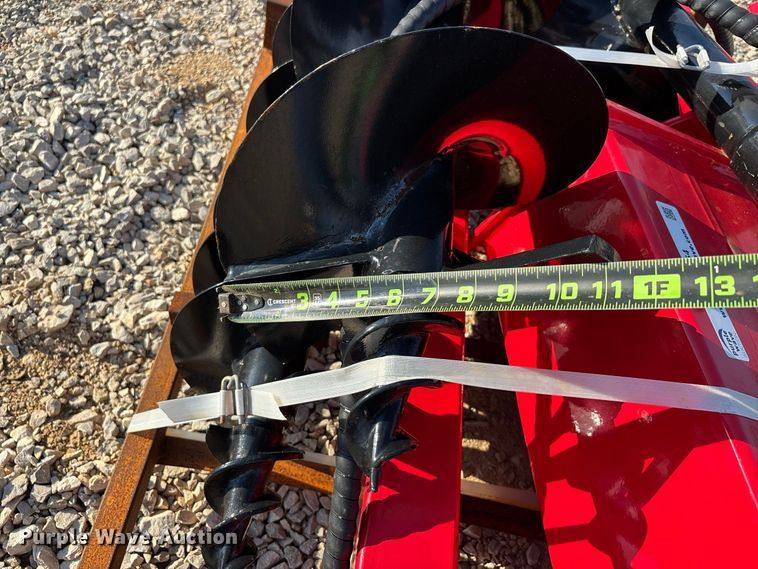 image for item ER3364 GIYI skid steer auger