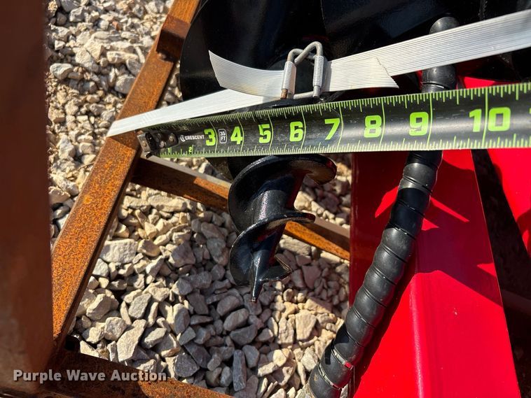image for item ER3364 GIYI skid steer auger