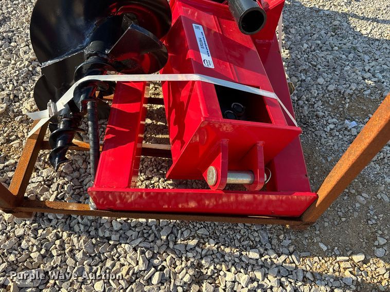 image for item ER3364 GIYI skid steer auger