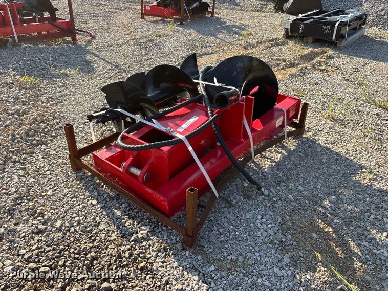 GIYI skid steer auger