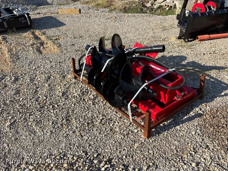 image for item ER3365 GIYI skid steer auger