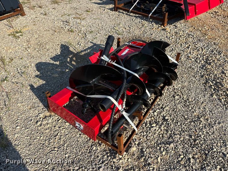 image for item ER3365 GIYI skid steer auger