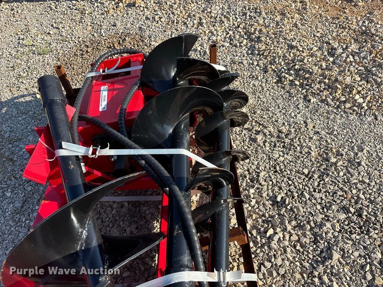 image for item ER3365 GIYI skid steer auger