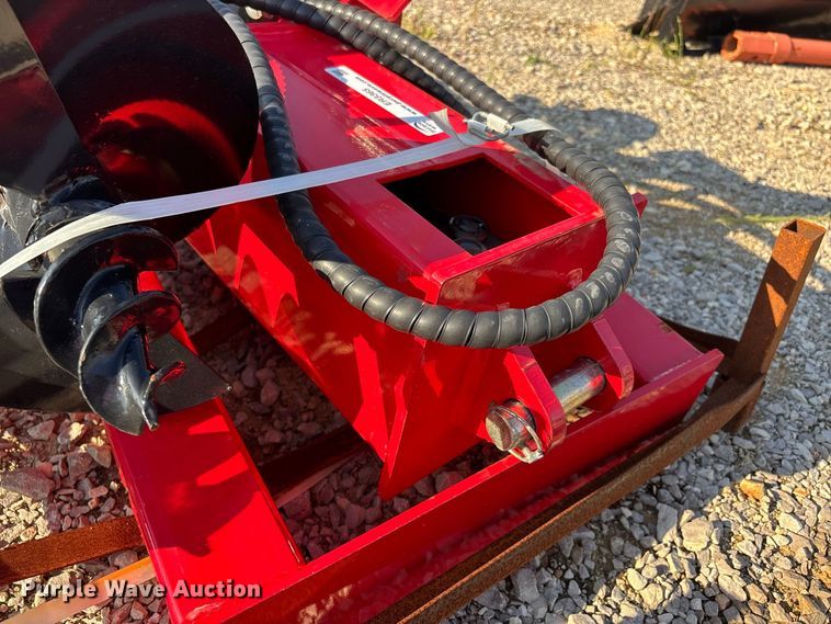 image for item ER3365 GIYI skid steer auger
