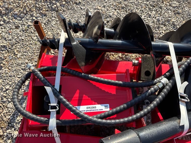 image for item ER3365 GIYI skid steer auger