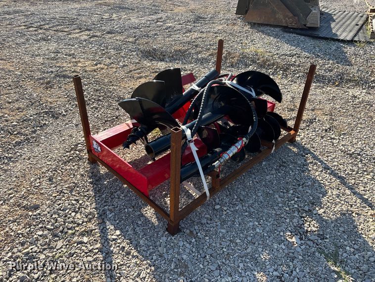 GIYI skid steer auger