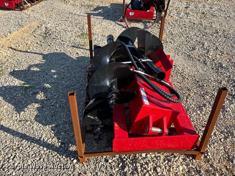 image for item ER3366 GIYI skid steer auger