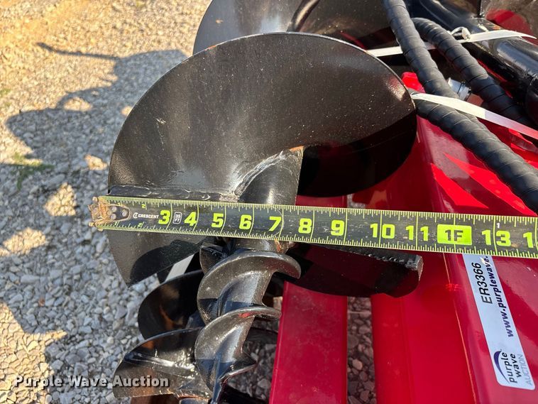 image for item ER3366 GIYI skid steer auger