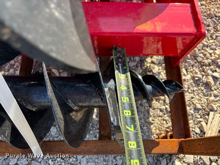 image for item ER3366 GIYI skid steer auger