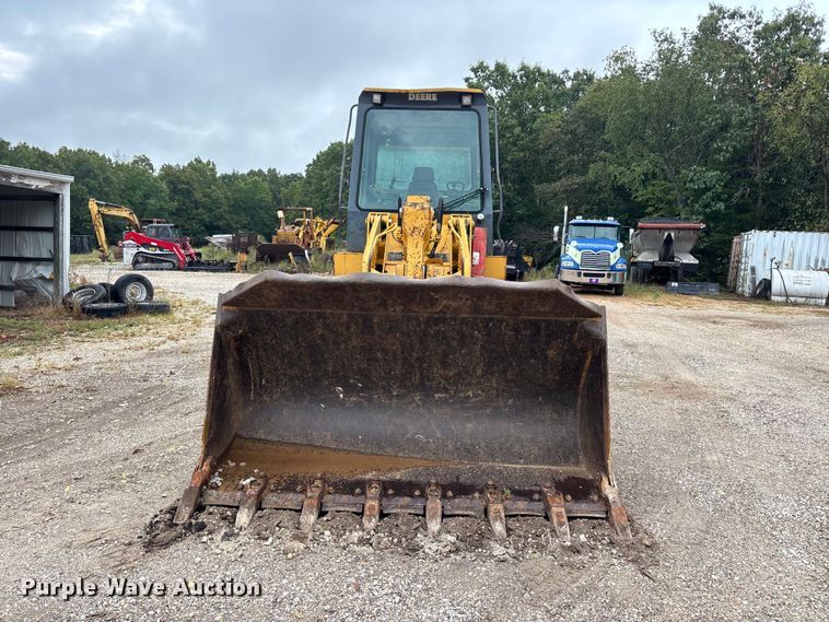 image for item ER3371 2003 John Deere 655C Series II track loader