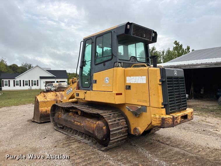 image for item ER3371 2003 John Deere 655C Series II track loader
