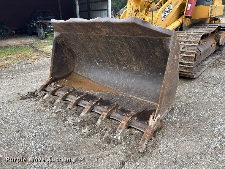 image for item ER3371 2003 John Deere 655C Series II track loader
