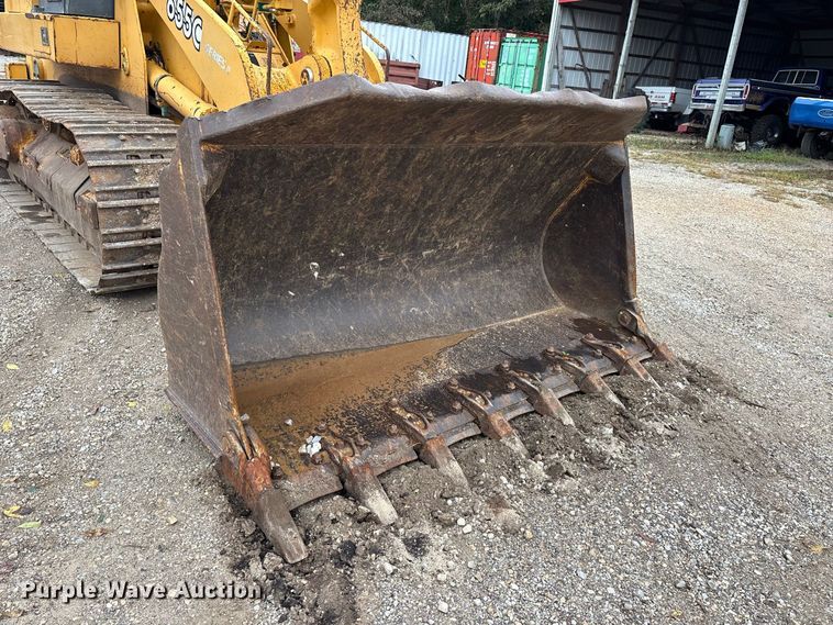 image for item ER3371 2003 John Deere 655C Series II track loader