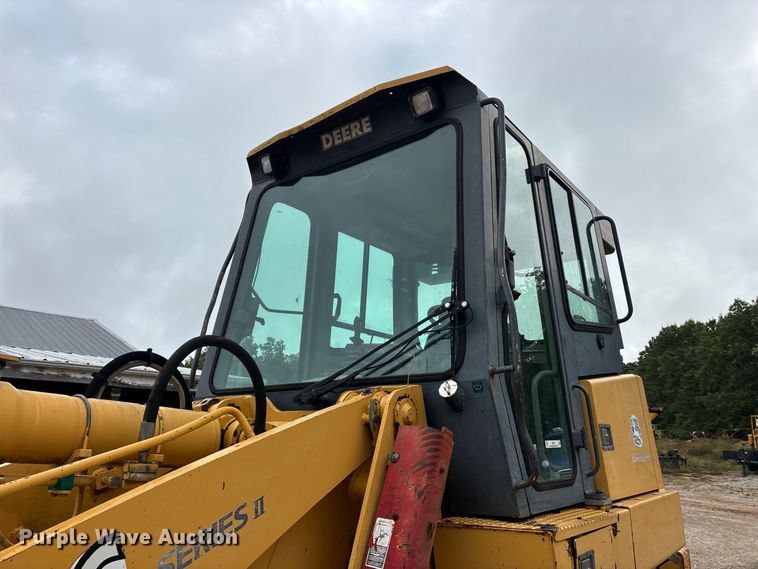 image for item ER3371 2003 John Deere 655C Series II track loader