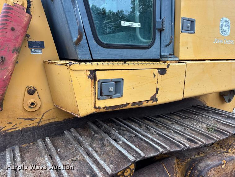 image for item ER3371 2003 John Deere 655C Series II track loader