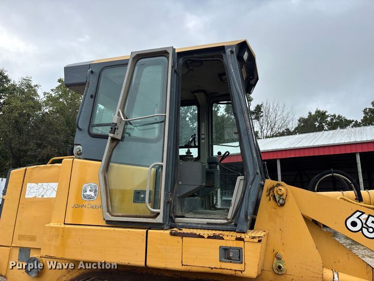 image for item ER3371 2003 John Deere 655C Series II track loader