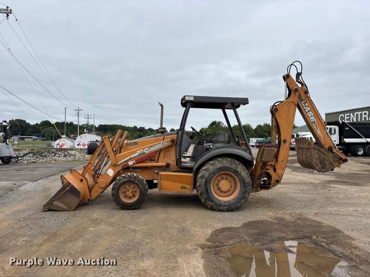image for item ER3379 2002 Case 580M backhoe