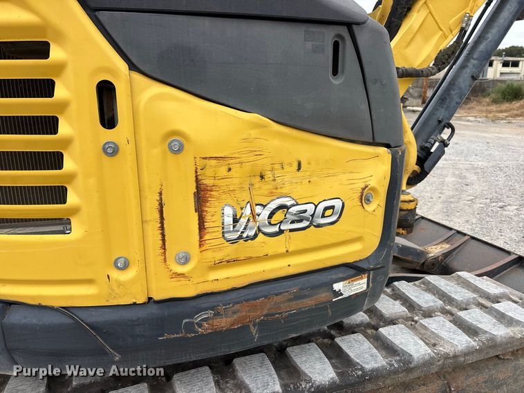 image for item ER3382 Yanmar ViO80 mini excavator