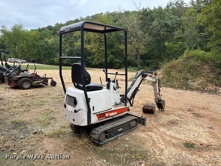 image for item ER3393 2003 Bobcat 316 mini excavator
