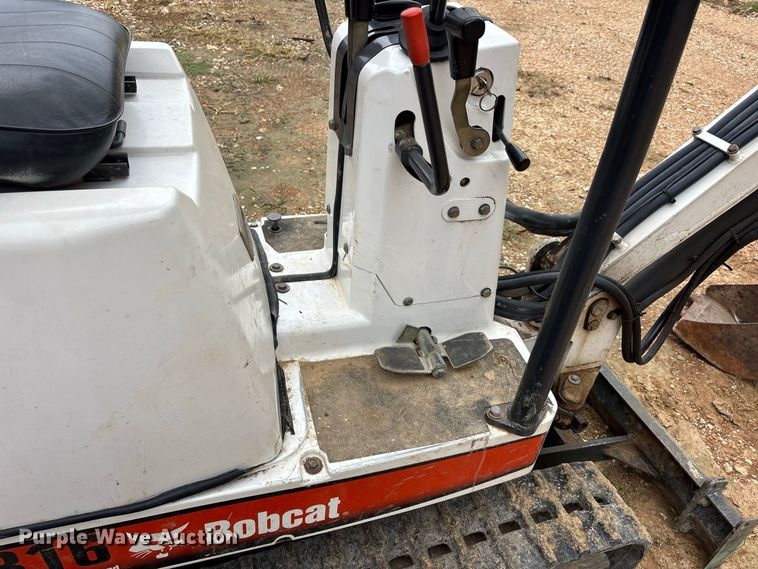 image for item ER3393 2003 Bobcat 316 mini excavator