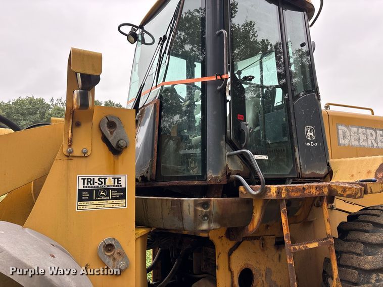 image for item ER3394 2003 John Deere 624H wheel loader