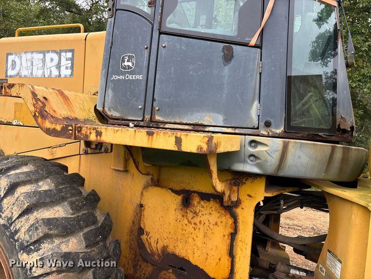 image for item ER3394 2003 John Deere 624H wheel loader
