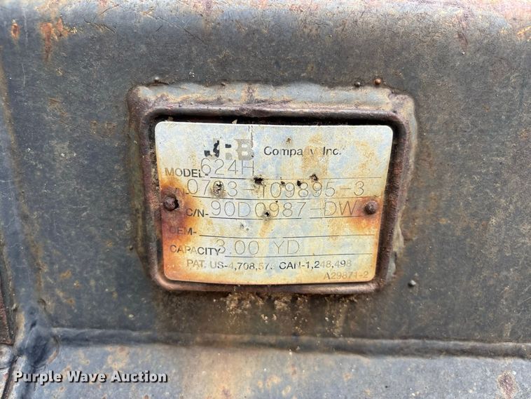 image for item ER3394 2003 John Deere 624H wheel loader