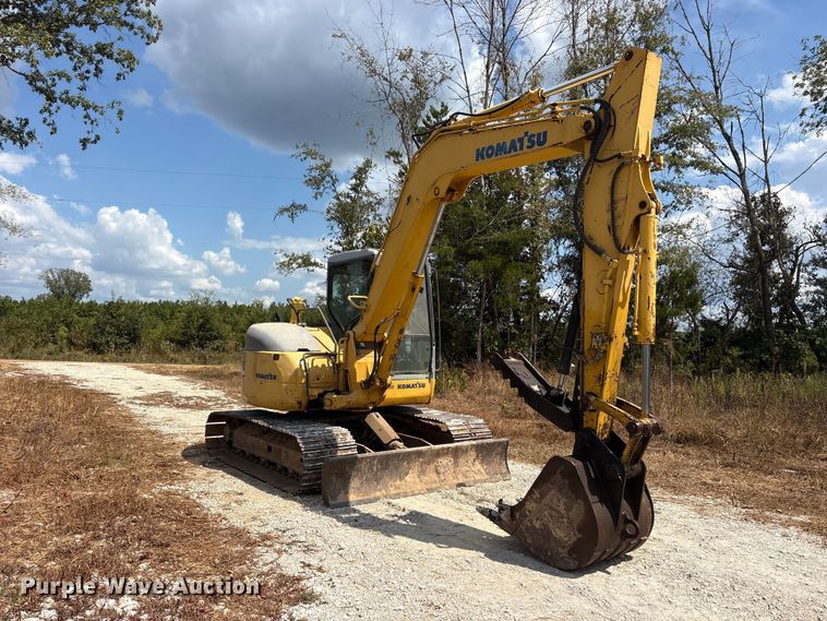 image for item ES8142 2006 Komatsu PC78MR-6 mini excavator