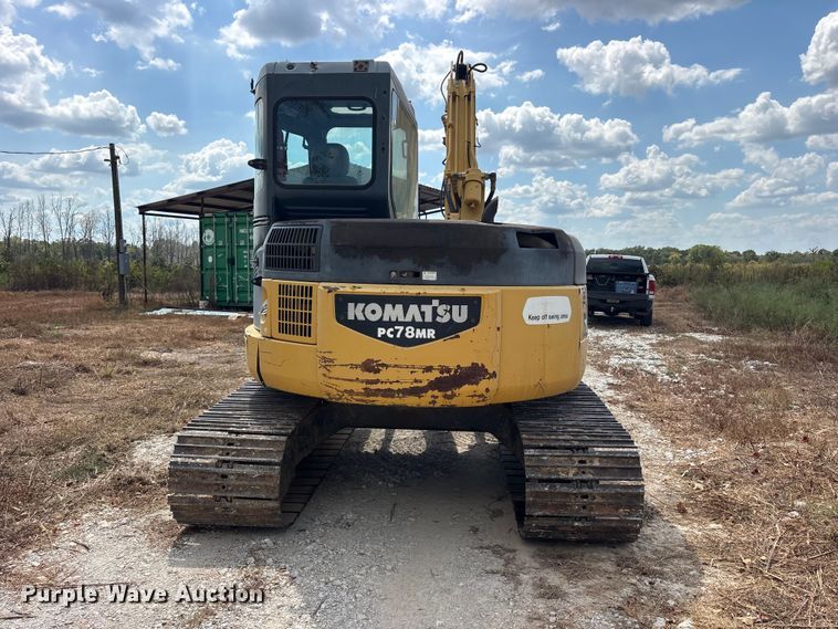 image for item ES8142 2006 Komatsu PC78MR-6 mini excavator