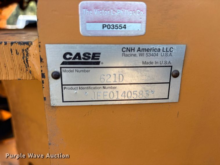 image for item ES8275 2006 Case 621D wheel loader