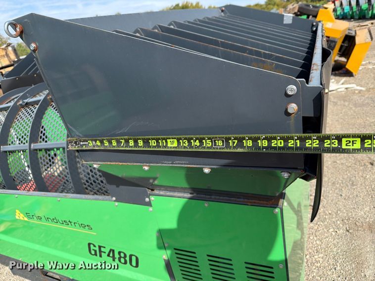 image for item EU1529 (12) Erie Industries GF480 trommel screens