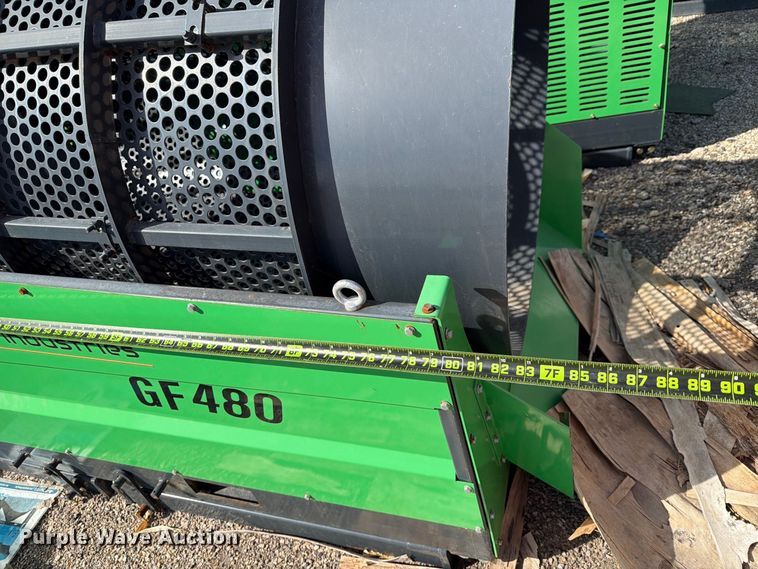 image for item EU1529 (12) Erie Industries GF480 trommel screens