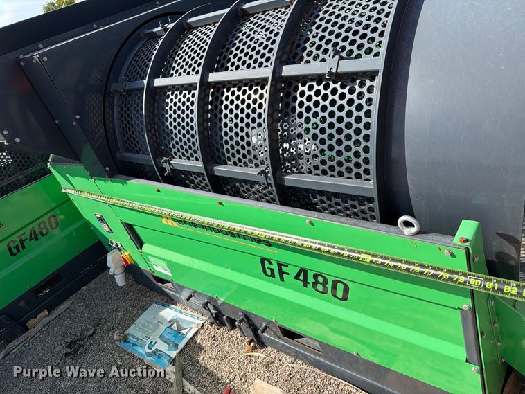 image for item EU1529 (12) Erie Industries GF480 trommel screens