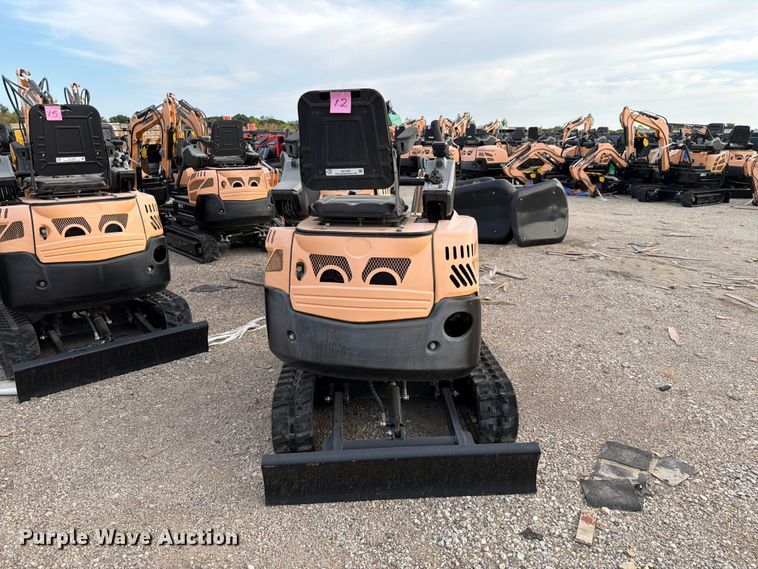 image for item EU1545 2024 Erie Industries EM15 mini excavator