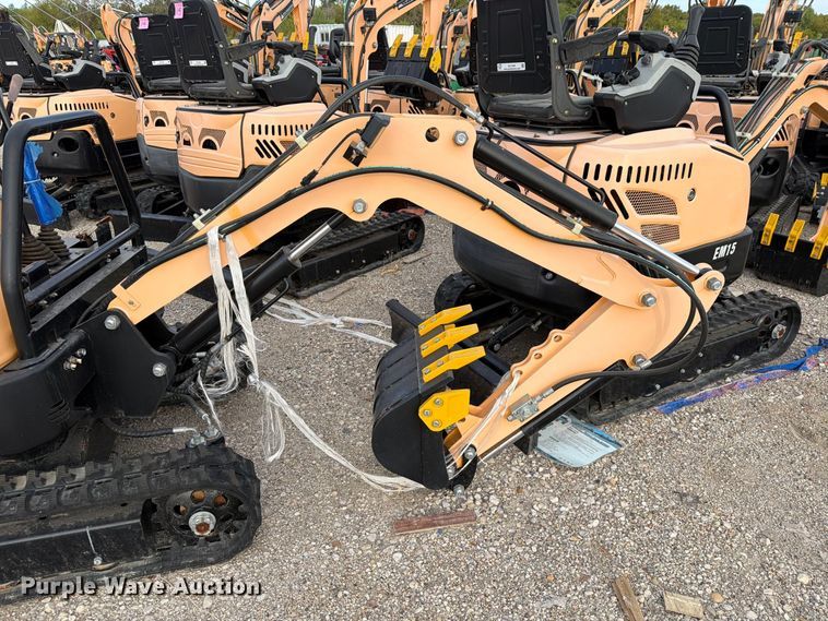 image for item EU1545 2024 Erie Industries EM15 mini excavator