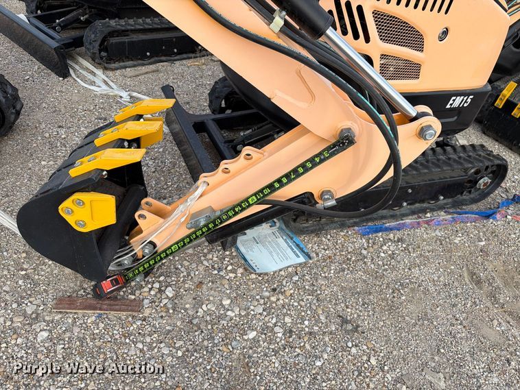 image for item EU1545 2024 Erie Industries EM15 mini excavator